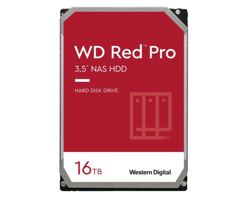 WD Red Pro 16TB NAS hard disk 3.5 7200rpm (HDD03860)