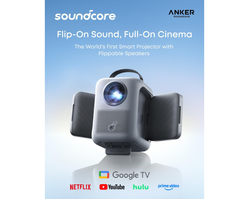 Anker Full HD prenosivi projektor auto fokus Google TV (BIM00924)
