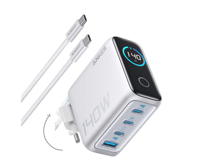 Anker 140W GaN punjač sa 4 porta (MOB03223)