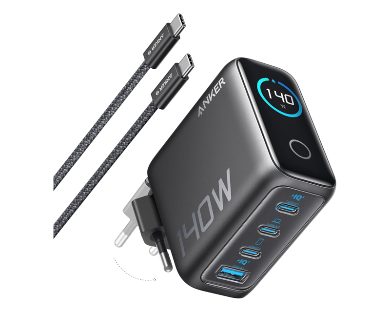 Anker 140W GaN punjač kompaktan USB-C (MOB03342)