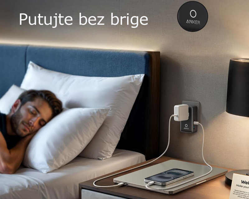 Anker 20W putni punjač sa univerzalnim utikačem (MOB03325)