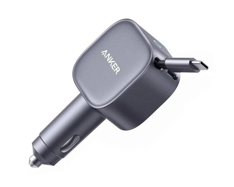 Anker 75W auto punjač sa uvlačivim kablom (MOB03324)