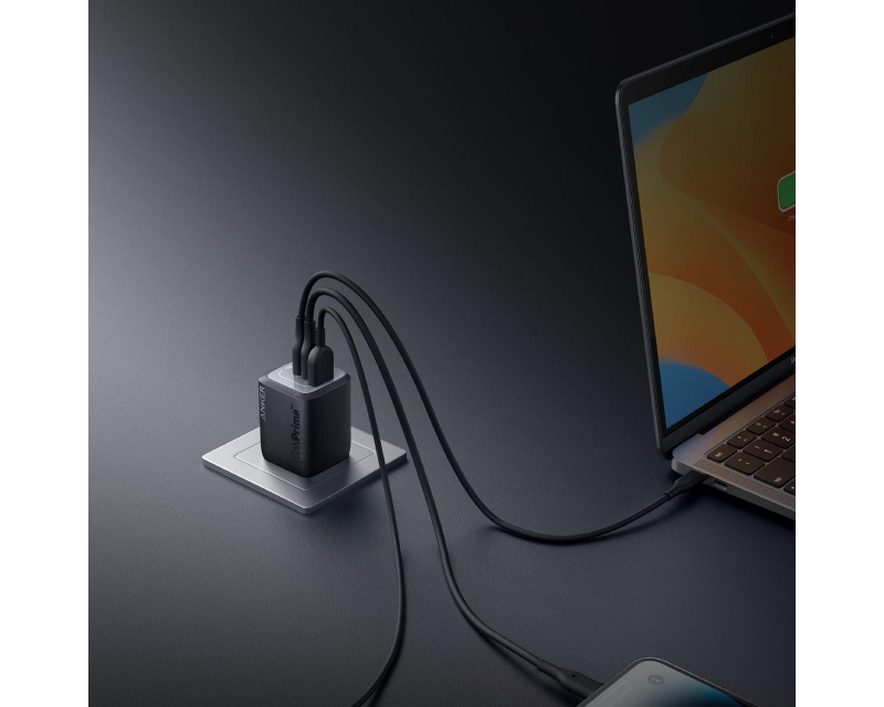 Anker 67W GaN punjač sa 3 porta (MOB03212)
