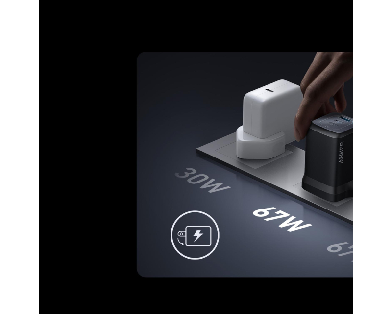 Anker 67W GaN punjač sa 3 porta (MOB03212)