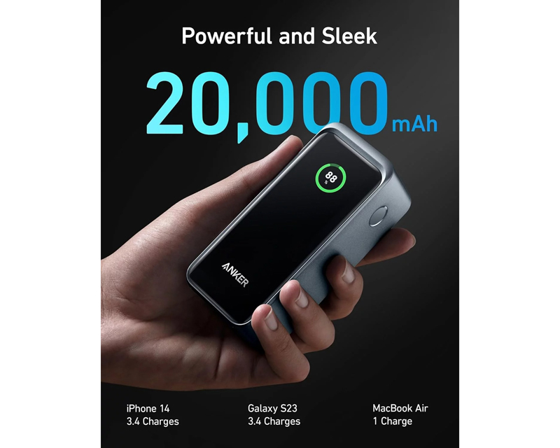 Anker prenosiva baterija 20000mAh 200W sa displejom (MOB03457)