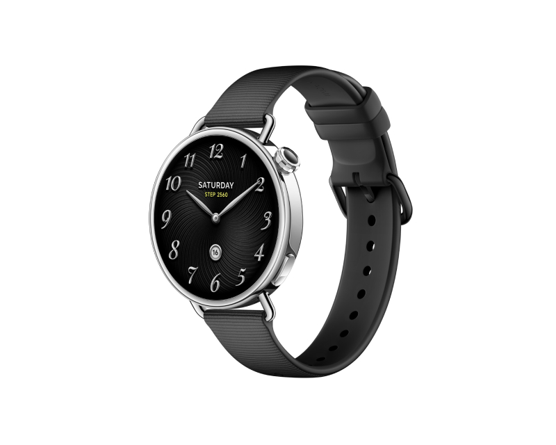 Xiaomi pametni sat okrugli AMOLED NFC crni (FIT00759)