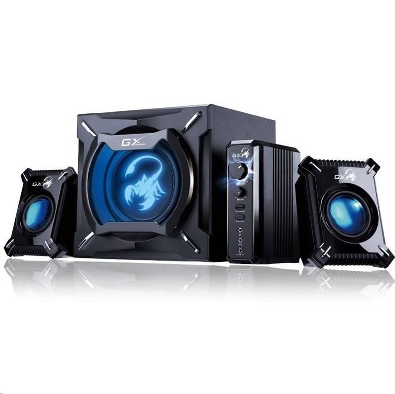 Genius zvučnici za računar 2.1 subwoofer 29W LED crni