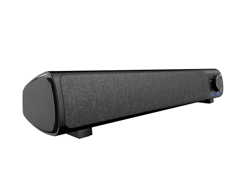 Genius soundbar 2.0 za računar USB-C i Bluetooth crno-sivi