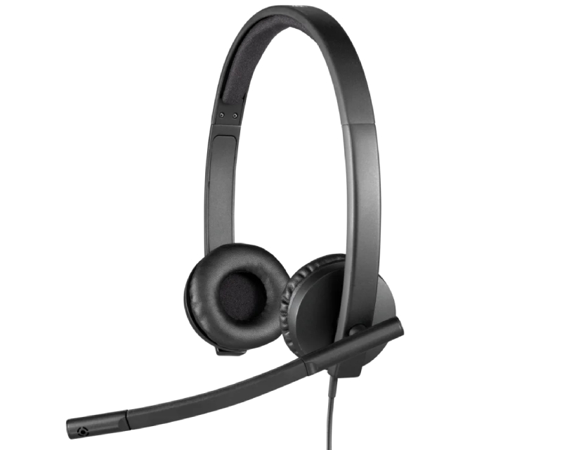 Logitech žične slušalice sa mikrofonom USB-C preko ušiju