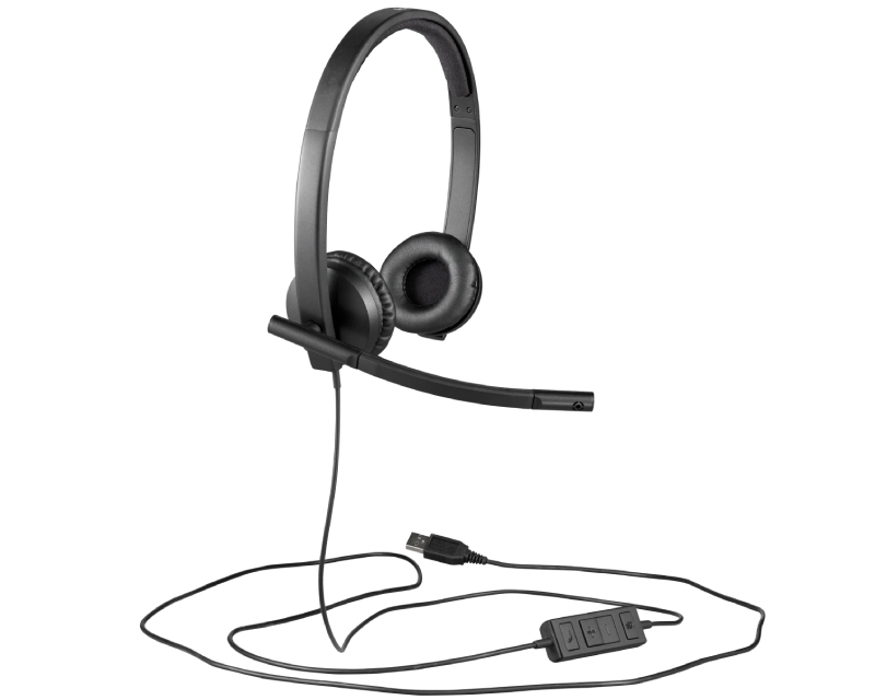 Logitech žične slušalice sa mikrofonom USB-C preko ušiju