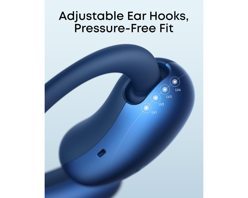 Anker Soundcore AeroFit 2 open ear bežične slušalice, plave