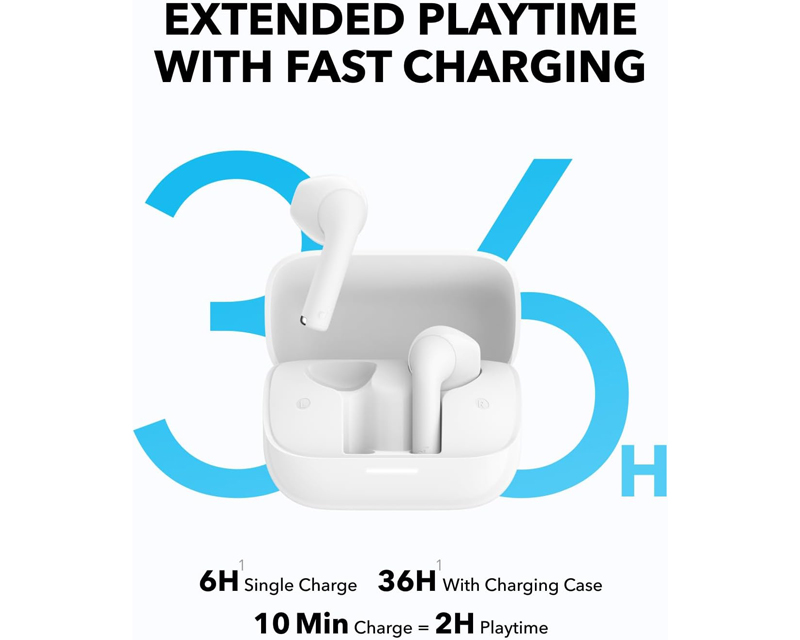 Anker Soundcore K20i bežične bubice, bele