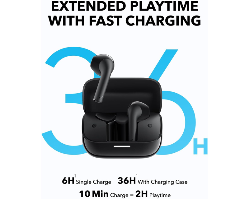 Anker Soundcore K20i bežične bubice, crne