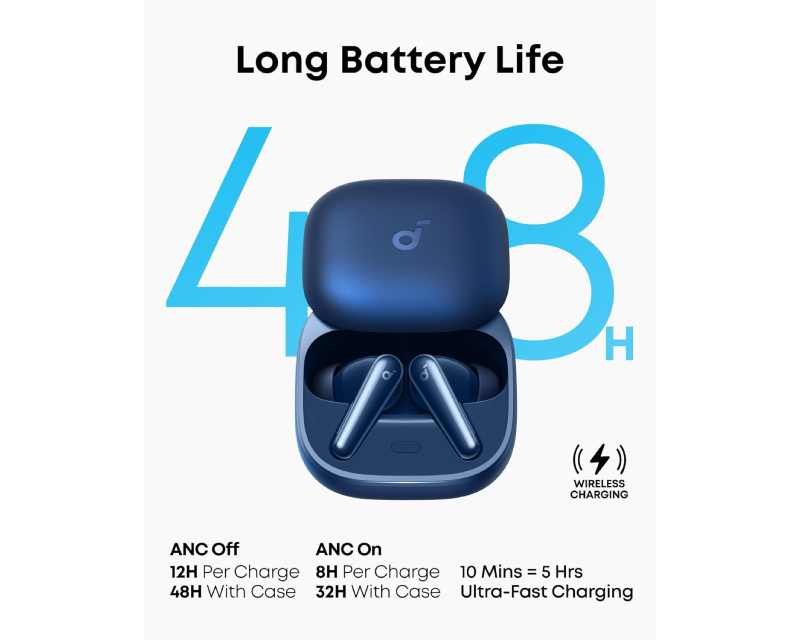 Anker Soundcore Liberty 5 bežične bubice sa ANC, plave