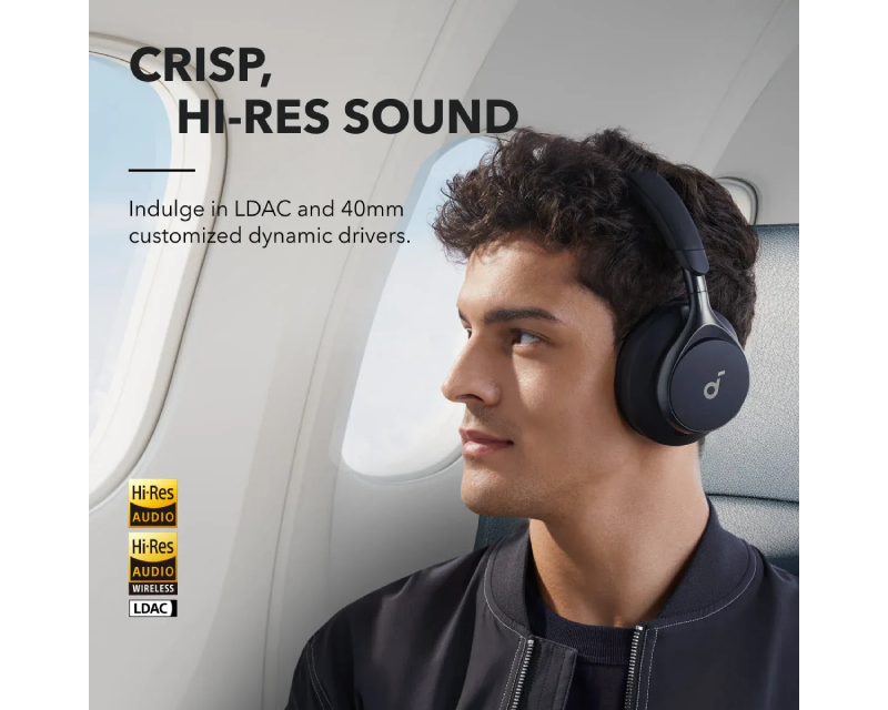 Anker Soundcore Space One bežične slušalice sa ANC, crne