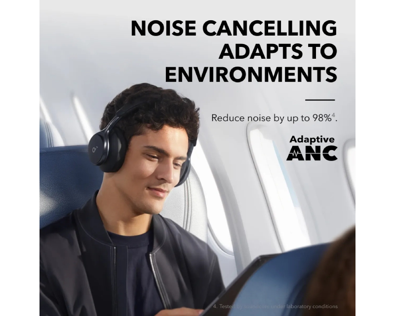 Anker Soundcore Space One bežične slušalice sa ANC, crne