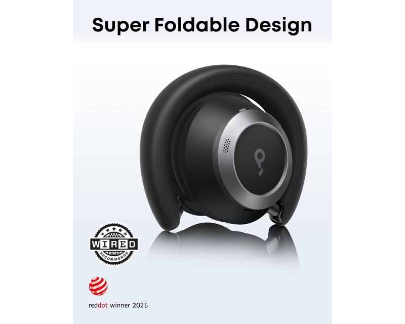 Anker Soundcore Space One Pro bežične slušalice sa ANC, crne