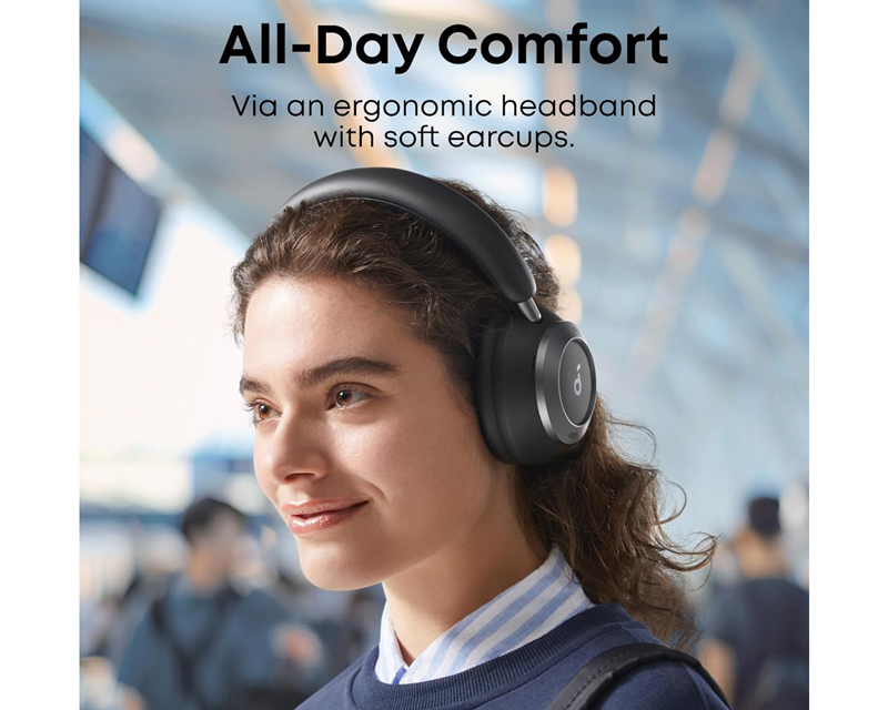 Anker Soundcore Space One Pro bežične slušalice sa ANC, crne