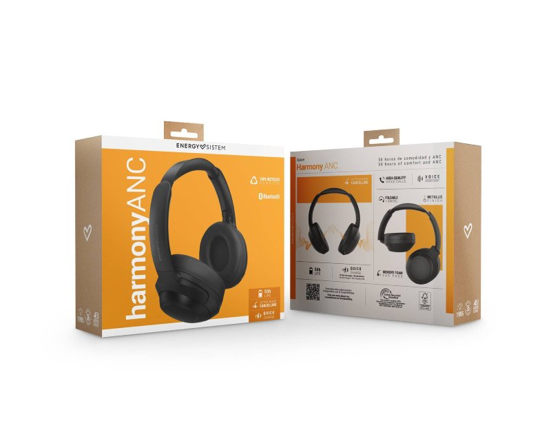 Energy Sistem Harmony ANC Bluetooth slušalice, crne