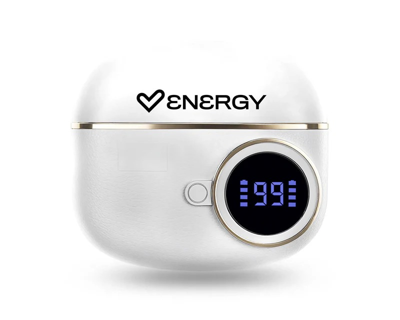 Energy Sistem ChargeView bežične bubice, bele