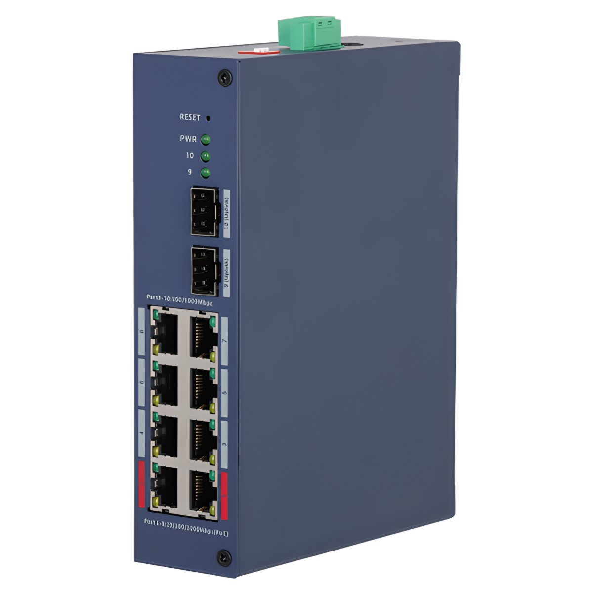 Dahua CHS4210-8GT očvrsnuti cloud gigabitni PoE switch 10 portova 110W - Oprema za video nadzor
