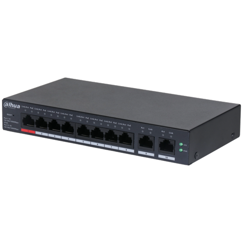 Dahua CS4010-8GT cloud upravljivi gigabitni PoE switch 8 portova - Oprema za video nadzor