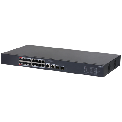 Dahua CS4220-16GT cloud gigabitni PoE switch 20 portova sa DIP 135W - Ethernet PoE svičevi