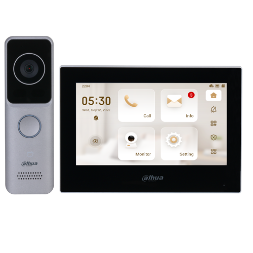 Dahua KTW02 IP WiFi video interfon komplet SIP 2.0 - Video interfoni