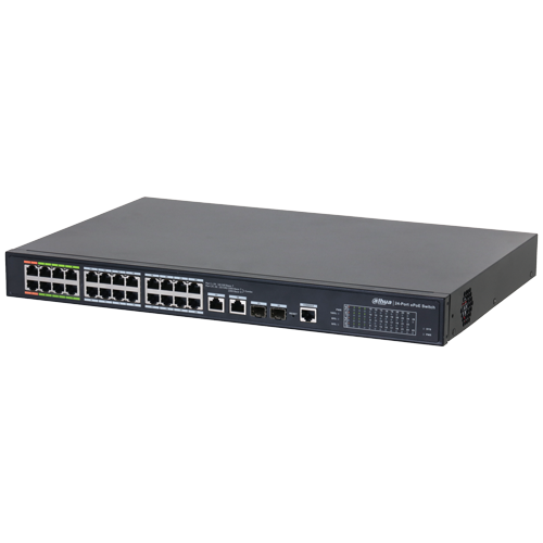 Dahua LR2226-24ET ePoE switch 24 porta sa dometom do 300m 360W - Oprema za video nadzor
