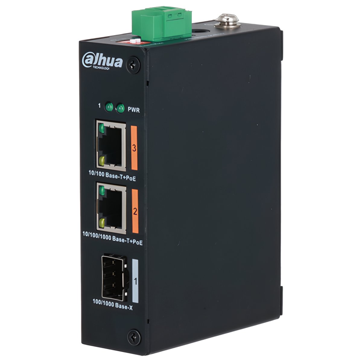 Dahua PFS3103-1GT1ET očvrsnuti switch 3 porta sa 2 PoE porta - Oprema za video nadzor
