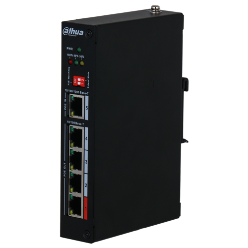 Dahua PFT1500 PoE ekstender sa 4 PoE izlaza i 1 PoE ulazom - Oprema za video nadzor