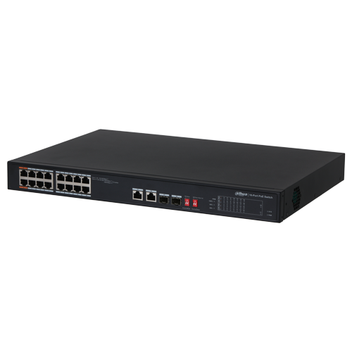 Dahua S3218-16ET PoE switch 16 portova 135W za video nadzor - Oprema za video nadzor