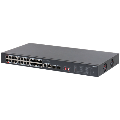Dahua S3226-24ET PoE switch 24 porta 240W za video nadzor - Oprema za video nadzor