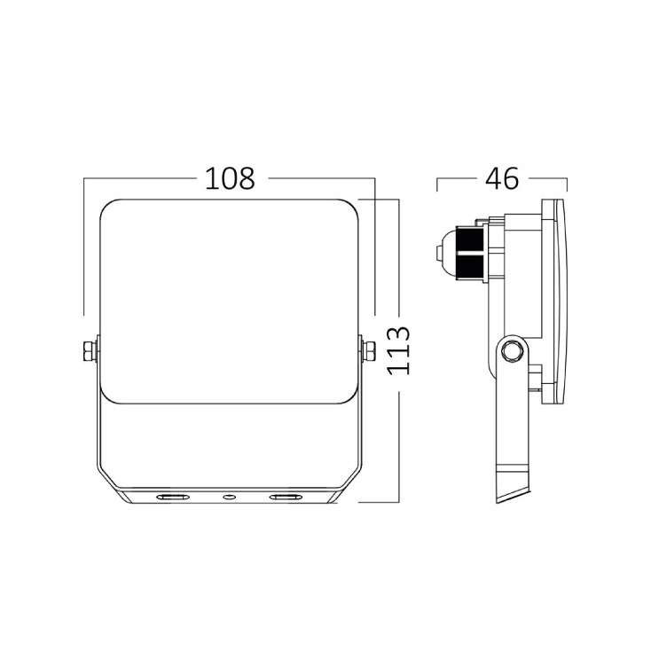 BRAYTRON CCT LED reflektor 10W - Led reflektori