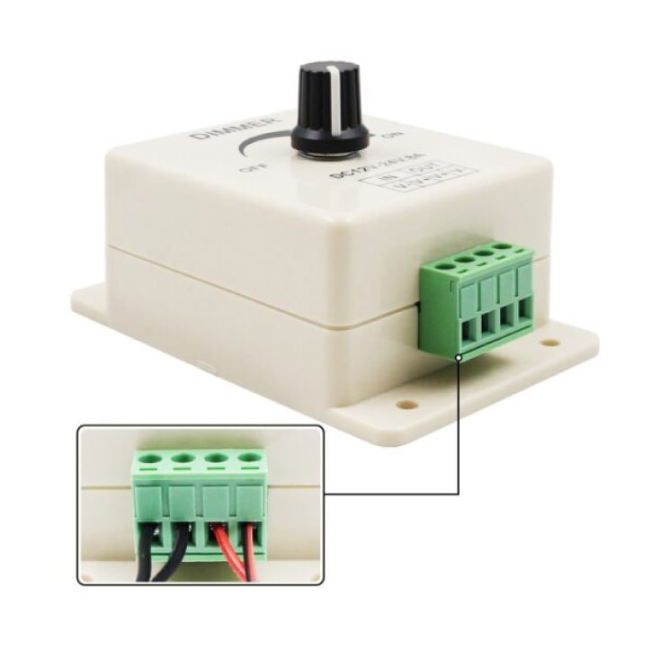 Dimer za LED trake 96W KON-DIM2 | Tiha regulacija - Pribor za LED trake