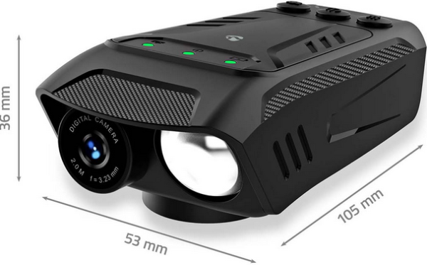 Full HD kamera za biciklu LED osvetljenje i sirena - Auto kamere