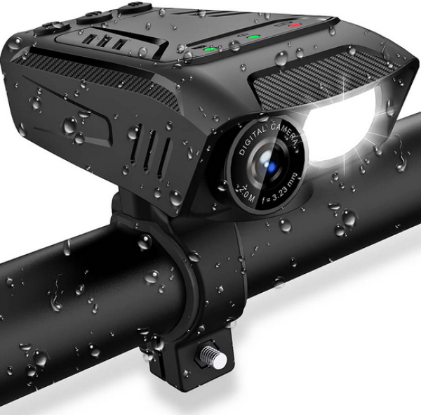 Full HD kamera za biciklu LED osvetljenje i sirena - Auto kamere