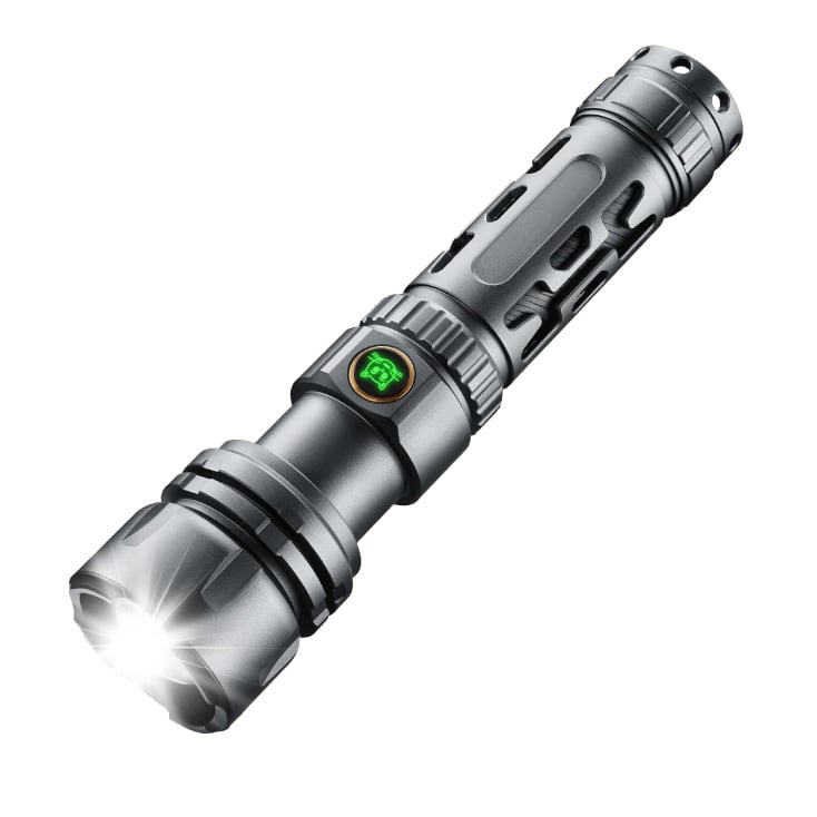 LED Baterijska Lampa 1500 lumena, Domet 700 m, Vodootporna, 5000 mAh, USB-C - Led lampe na baterije
