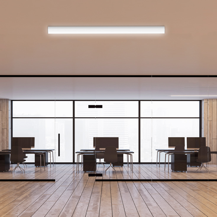 LED CCT nadgradna lampa 119cm 36W, senzor - Led strele