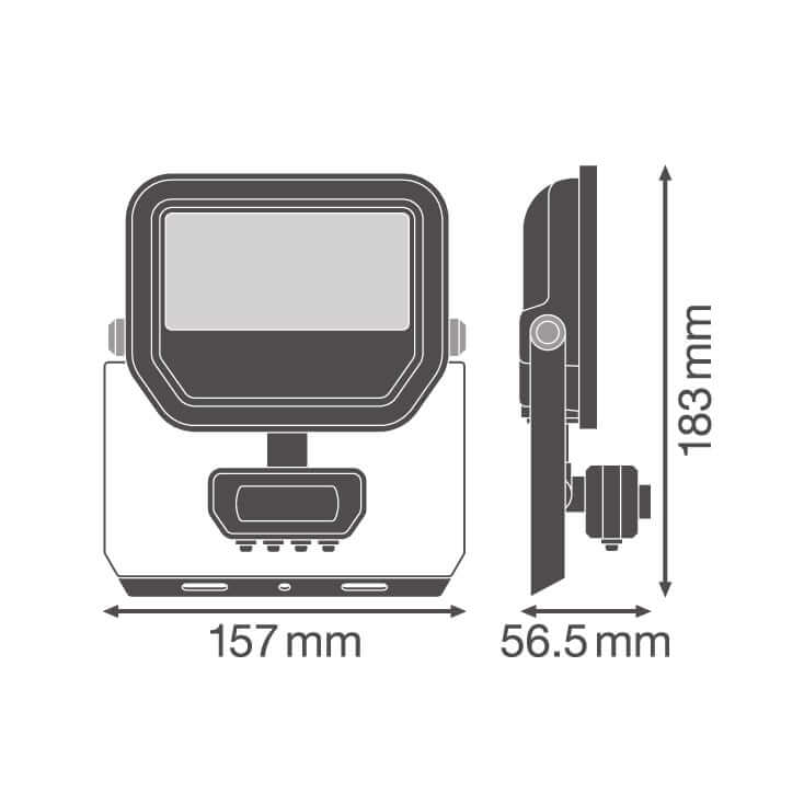 LED Reflektor 17W PIR Senzor LEDVANCE 4099854309526E - Reflektor sa senzorom