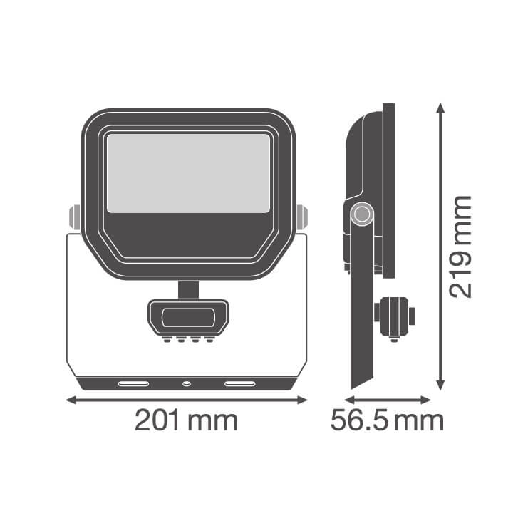 LED Reflektor 41W PIR Senzor LEDVANCE 4099854306921E - Reflektor sa senzorom