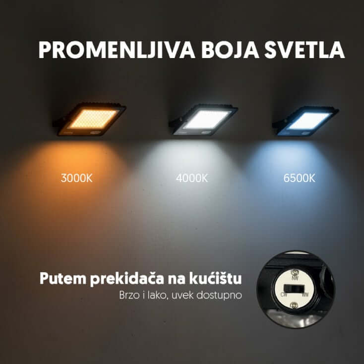 LED Reflektor 50W Promenljiva Boja – LRF043CCT-050W | PROSTO - Reflektor bez senzora