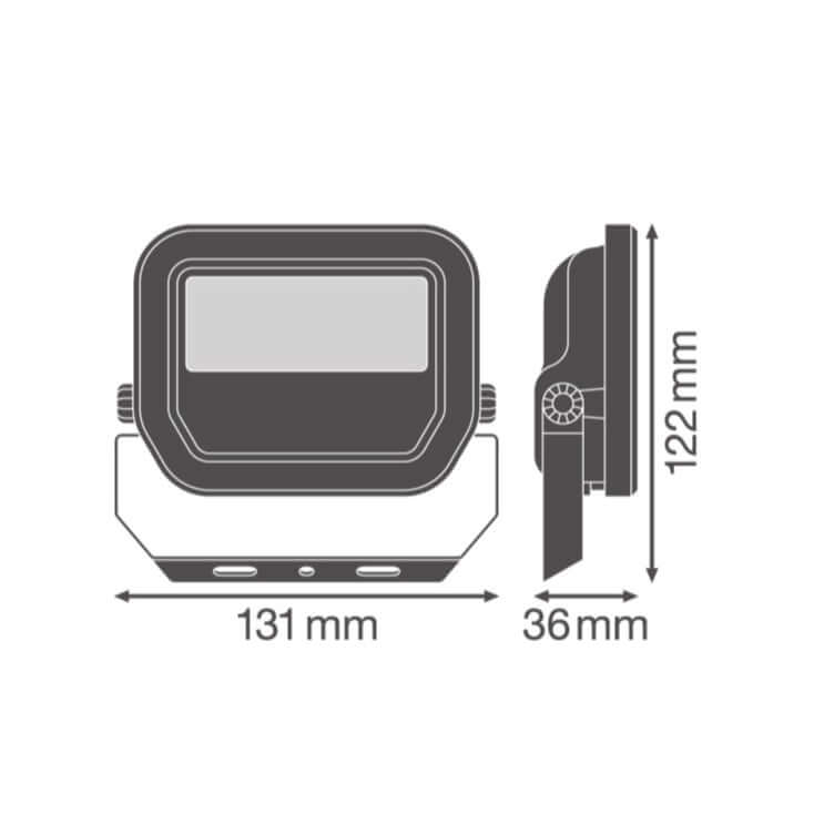 LEDVANCE LED Reflektor 10W 4058075420922E | Dnevno Svetlo - Reflektor bez senzora