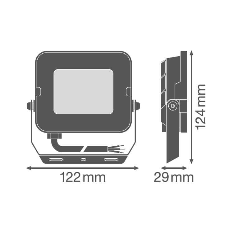 LEDVANCE LED Reflektor 20W Topla Bela | SKU 4058075574755E - Reflektor bez senzora