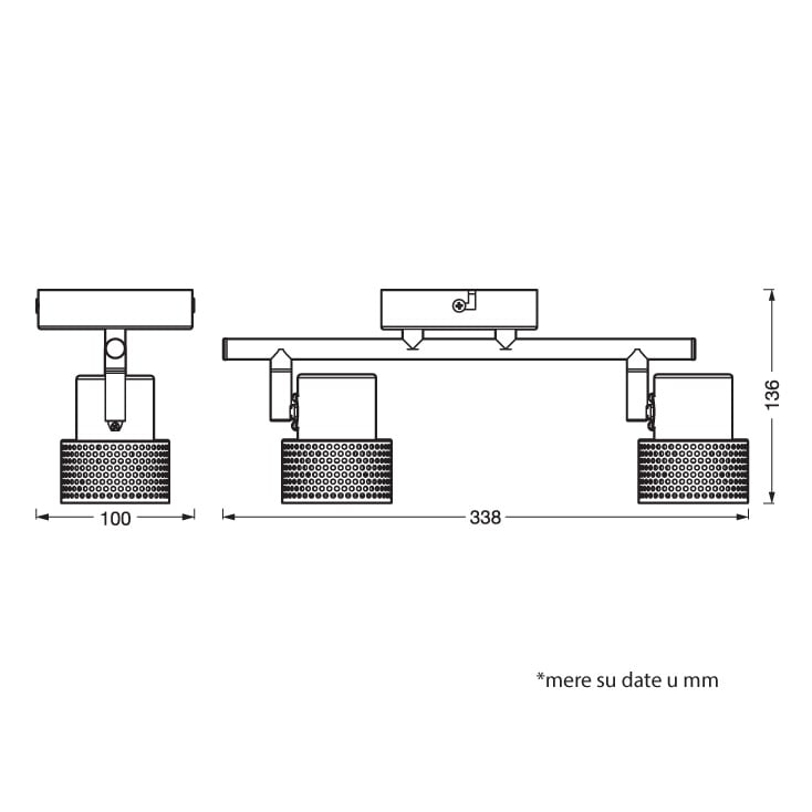 LEDVANCE Spot Lampa 2xGU10 – SKU 4058075828681E - Led spotovi