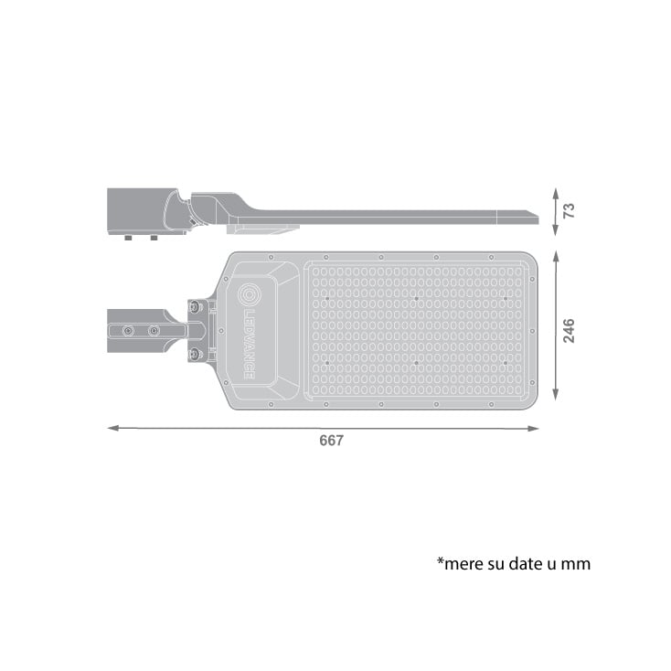LEDVANCE Urban Area LED Svetiljka 200W 6500K 24000lm - Solarni reflektori