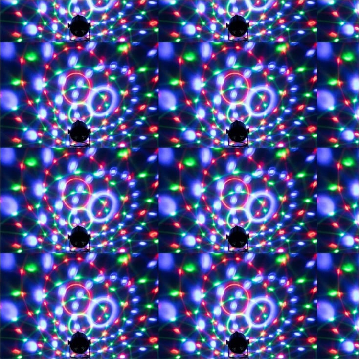 Mini RGB Disko Kugla 80mm USB DL80R – Mega Zabava! - Dekorativna rasveta