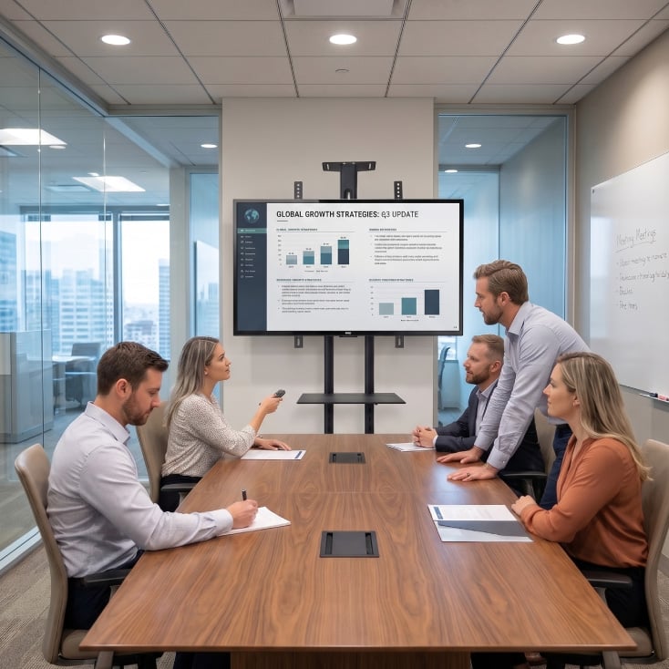 Mobilni TV stalak HOME LCDH-TVC15, 32-70 inča, do 50 kg, na točkićima - Nosači za TV