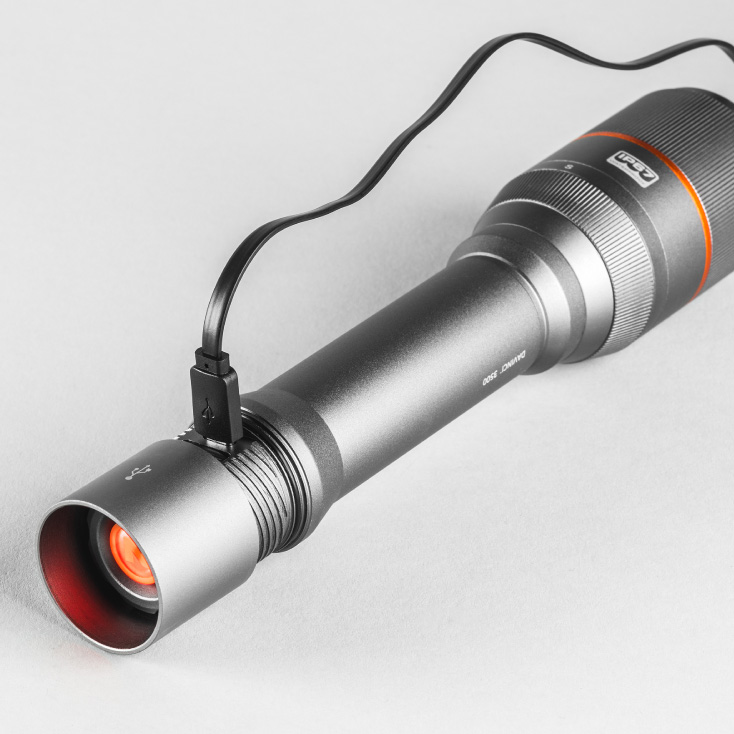 NEBO Ručna Baterijska Lampa 3500 lm, Power Bank 4500 mAh, IP67, Aluminijum - Led lampe na baterije
