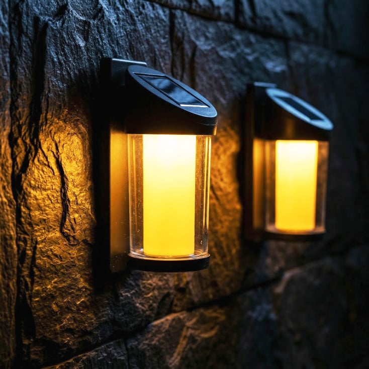 Nazidna Solarna Lampa 101x84mm – Svetlo Bez Troškova! - Led spoljna rasveta